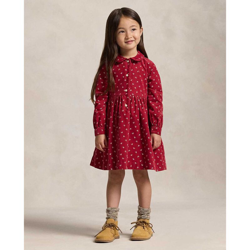 Polo Ralph Lauren Floral Cotton Corduroy Shirtdress image number 1